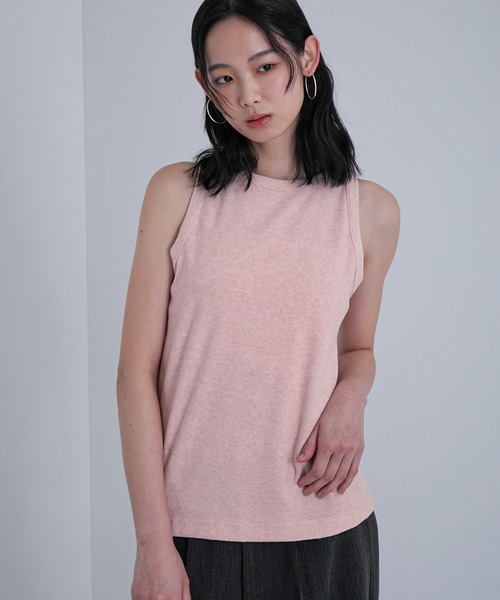 専用　ノースリーブ トップス タンクトップ feepur タンクトップ ノースリーブ パイルアメスリタンクトップ
