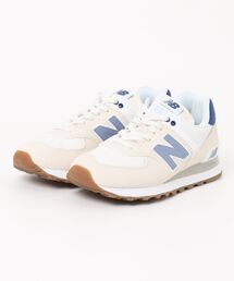 国内配送 New Balance WL574 CBL BEIGE/BLUE New Balance スニーカー NEW BALANCE ニューバランス WL574CBL(B