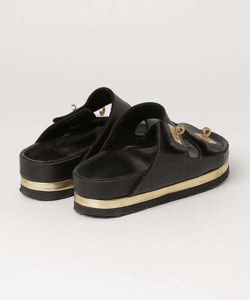 PIPPICHIC ブラックサンダル PIPPICHIC / ELSA 7 FOOTBED サンダル｜ESTNATION ONLINE STORE