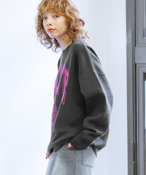 「PBLIM」 長袖ニット FREE ブルー レディース_画像7