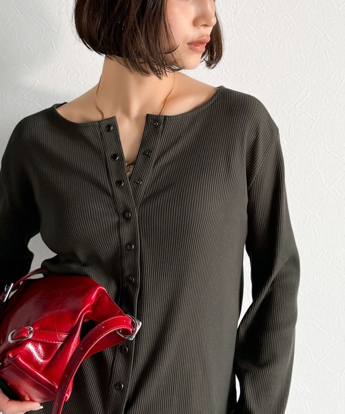 Ameri（アメリ） tシャツ 2WAY EMOTIONAL COLLAGE SHEER TOP