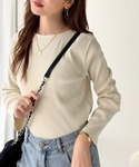 tシャツ 大人の余裕を纏う。前後2wayドット...の詳細画像4
