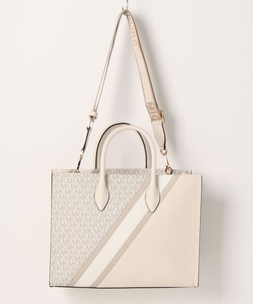 MICHAEL KORS ベージュ ハンドバッグ2way MICHAEL KORS マイケルコース ハンドバッグ 2way ショルダー