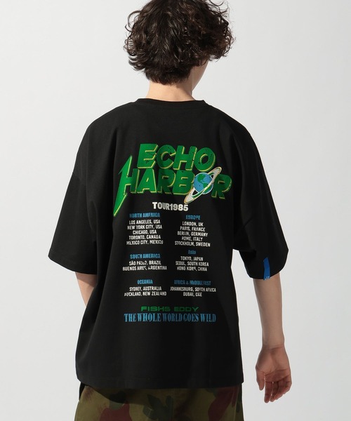 tシャツ 「UNISEX」ALAND／NEW FISH ワッペンT 2349518 レディース ALAND tシャツ 「UNISEX」ALAND／NEW FISH ワッペンT 2349518