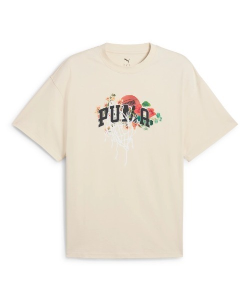 tシャツ PUMA DUNKED IN FLORALS TEE I（プーマ ダンク イン フローラル ティー I） レディース