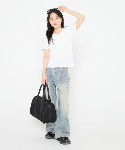 JEANASIS tシャツ 「Les Fleurs Fits TEE」VネックTEE/570936