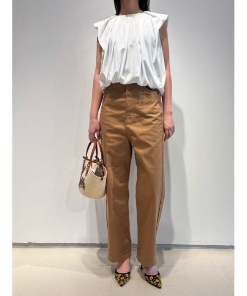 COLUMN tシャツ / スリーブレスドレープカットソー レディース  