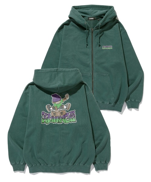 パーカー・フーディ IONSEOUL Climb Lettering Over Hood 5JH293 日本未入荷 IONSEOUL(アイオンソウル) パーカー・フーディ