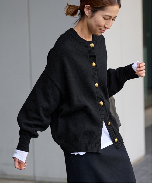 FRAMeWORK（フレームワーク） ニットカーディガン FREE ブラック