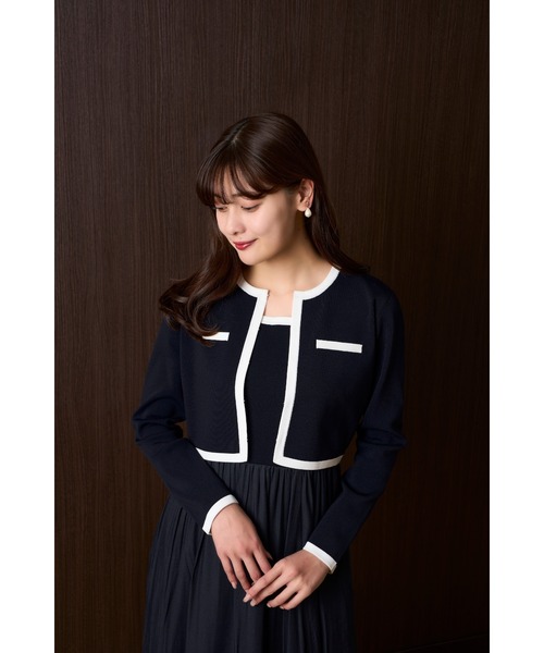herlipto ワンピース　Mサイズ Her lip to 「Her to」 コンビワンピース M ピンク レディース