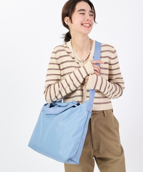 LeSportsac トートバッグ DELUXE ZIPTOP TOTE スレートブルー