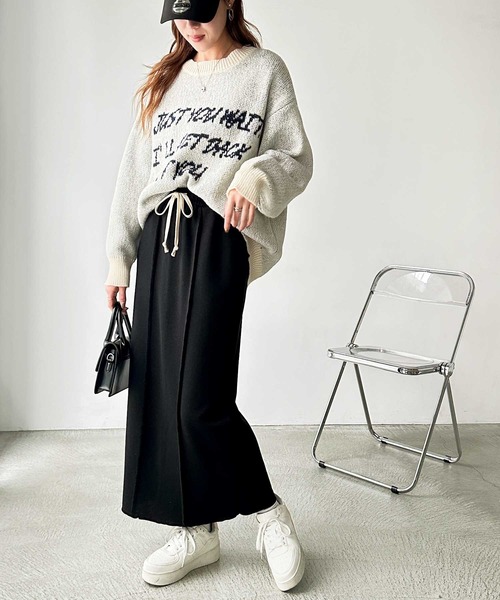 GeeRA（ジーラ） スカート 「S-LLサイズ」すっきり見え！フロント