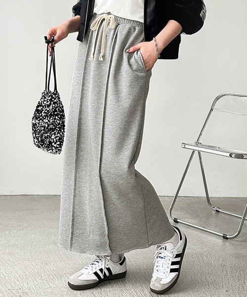 GeeRA（ジーラ） スカート 「S-LLサイズ」すっきり見え！フロント