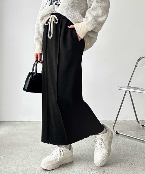 GeeRA（ジーラ） スカート 「S-LLサイズ」すっきり見え！フロント