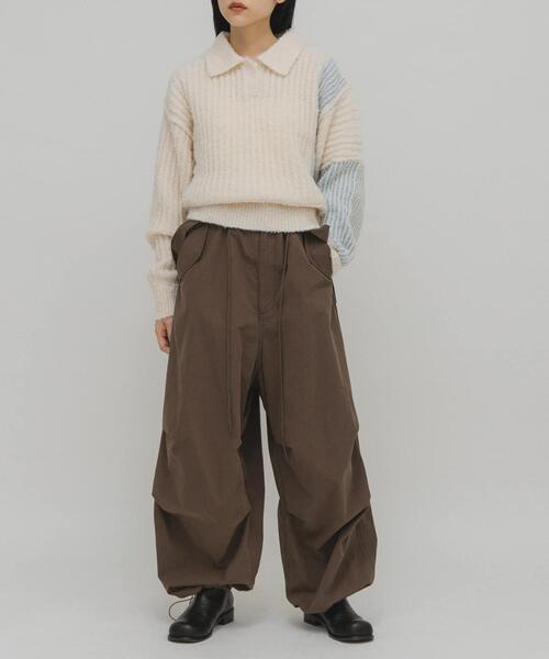 KBF（ケービーエフ） パンツ 2WAYワイドカーゴパンツ レディース