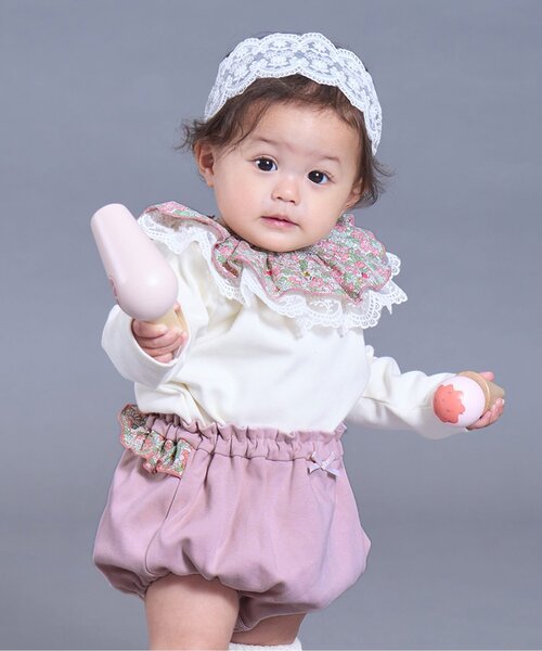 HOT BISCUITS 出産祝い ショートオール＆ソックスセット「BOX付き