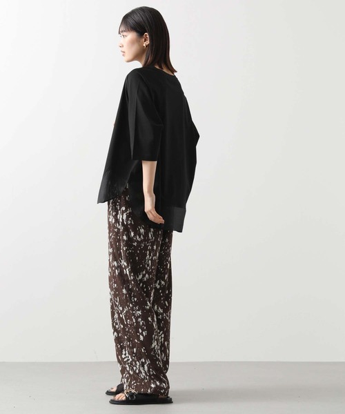tシャツ 裾シアーラウンド７分袖カットソー レディース | Gready Brilliant | 05