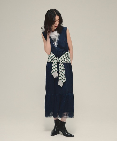 カーディガン 「eL」Border Bolero Cardigan/581140 レディース | ブランド登録なし | 04