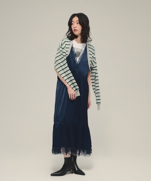 カーディガン 「eL」Border Bolero Cardigan/581140 レディース | ブランド登録なし | 05