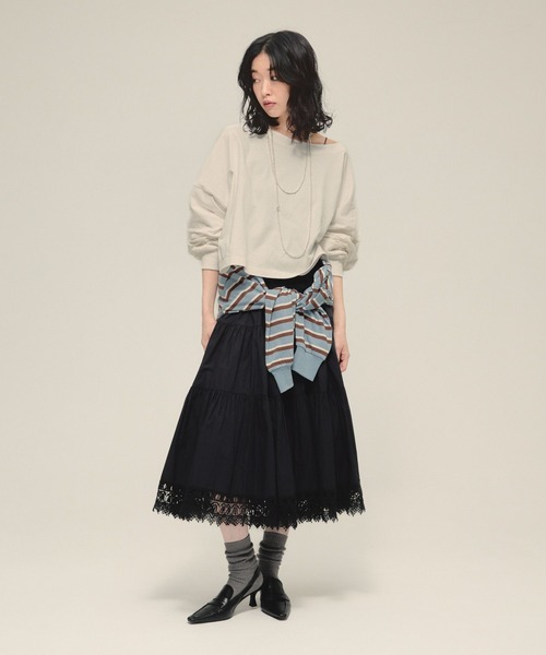 カーディガン 「eL」Border Bolero Cardigan/581140 レディース | ブランド登録なし | 14