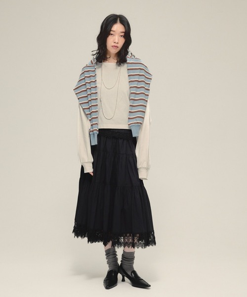 カーディガン 「eL」Border Bolero Cardigan/581140 レディース | ブランド登録なし | 17