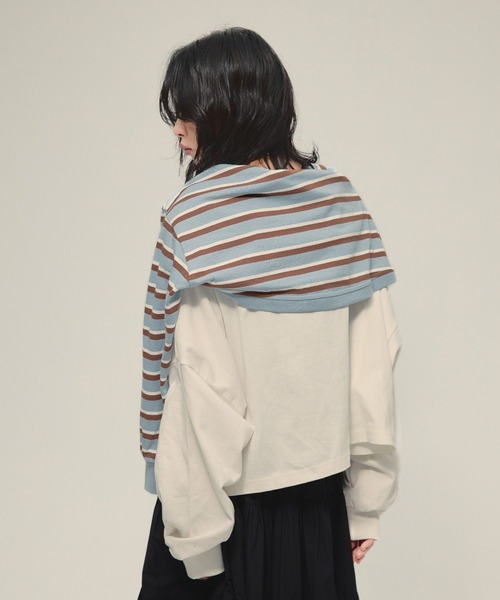 カーディガン 「eL」Border Bolero Cardigan/581140 レディース | ブランド登録なし | 20