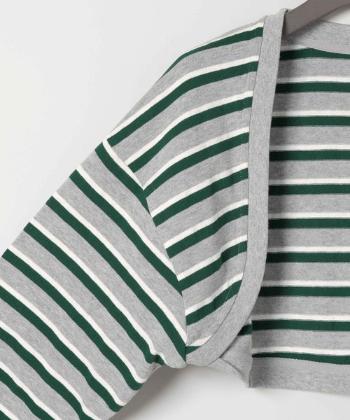 カーディガン 「eL」Border Bolero Cardigan/581140 レディース | ブランド登録なし | 23