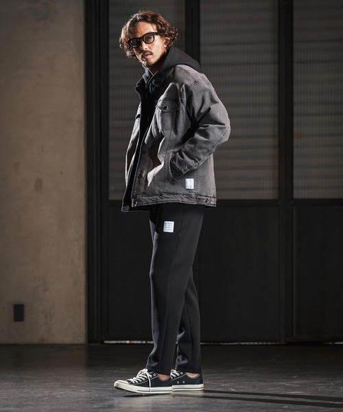 wjk reluxe デニムジャケット gジャン mj10962-used like boa denim