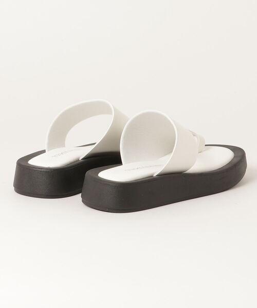 「LibertyDoll」 フラットサンダル M ブラック レディース_画像2