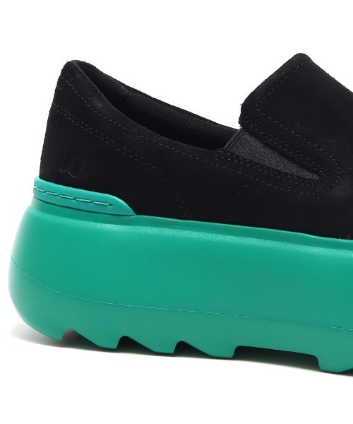 UGG Australia 「UGG」 スリッポン 23cm グリーン レディース