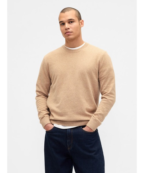 GAP SANDYLIANG カシミヤタッチ クロップドセーター GAP（ギャップ） ニット セーター CashSoft カシミヤタッチ ストレッチ