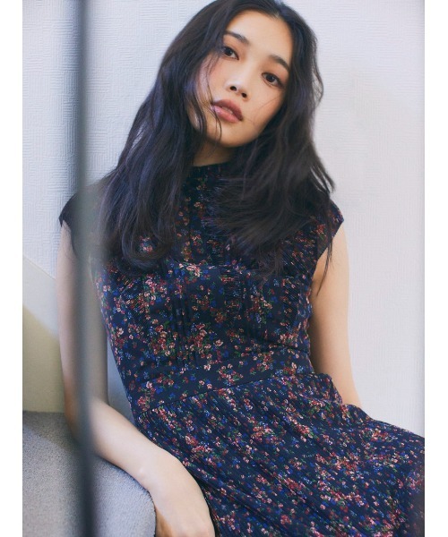 FRAY I.D 「FRAY I.D」 半袖ワンピース 1 ラベンダー レディース