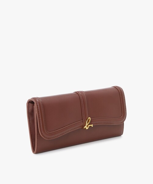 agnes b.（アニエスベー） 財布 レザー ロングウォレット ZAW03−02