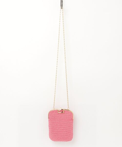 FENDI（フェンディ） バケット ニット チェーンショルダーバッグ