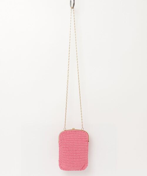 FENDI（フェンディ） バケット ニット チェーンショルダーバッグ