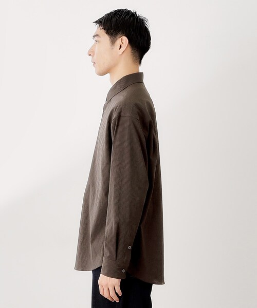 THE SHOP TK シャツ シアサッカー長袖シャツ 「軽量/吸水速乾