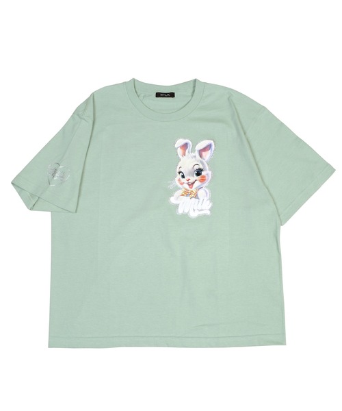 「MILK」 半袖Tシャツ FREE ピンク レディース_画像8