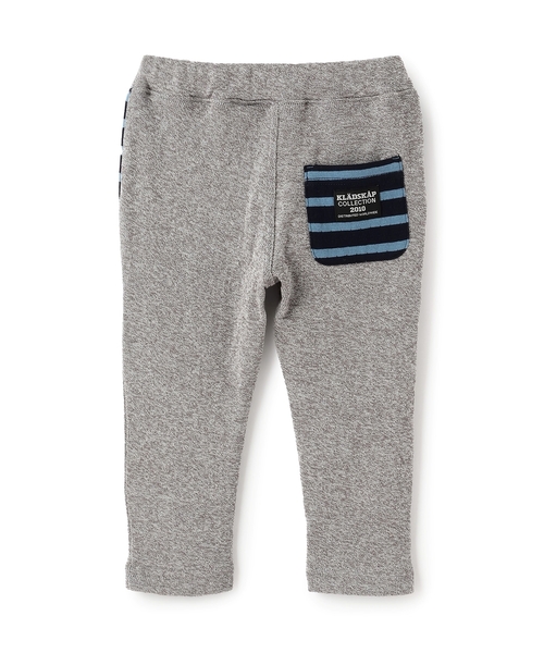 kladskap（クレードスコープ） パンツ 恐竜接結ロング丈ストレート