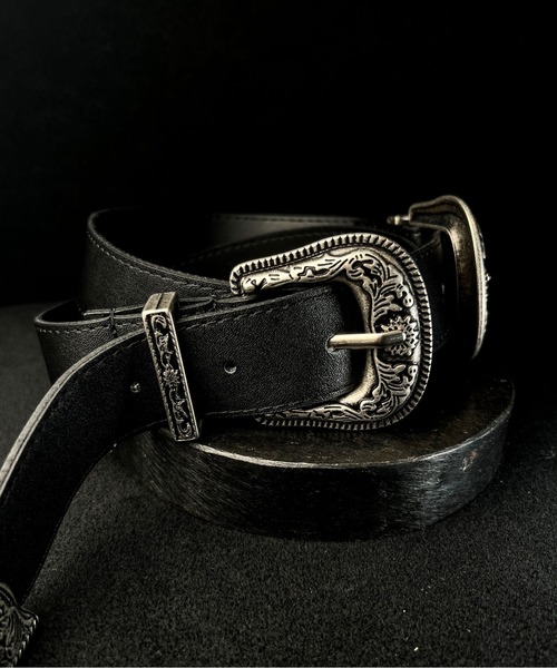 CALIFORNIA OUTFITTERS ベルト 10A22 ダブルウエスタンバックル ベルト