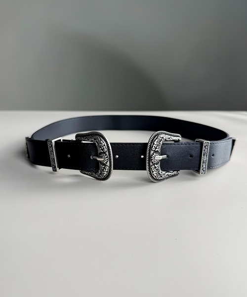 CALIFORNIA OUTFITTERS ベルト 10A22 ダブルウエスタンバックル ベルト