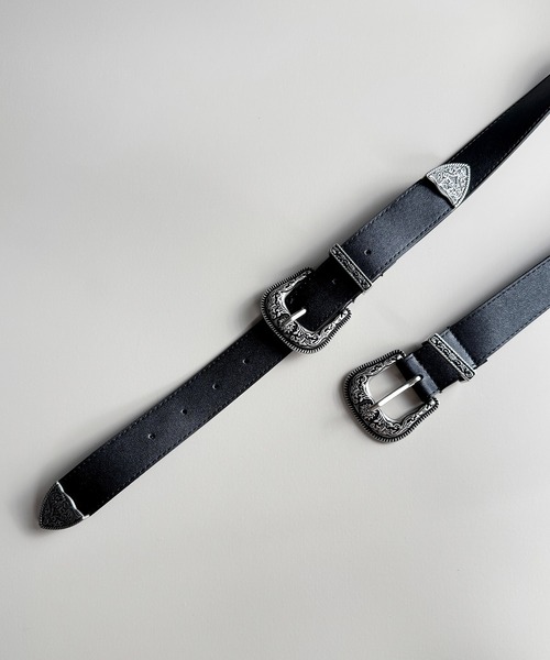 CALIFORNIA OUTFITTERS ベルト 10A22 ダブルウエスタンバックル ベルト