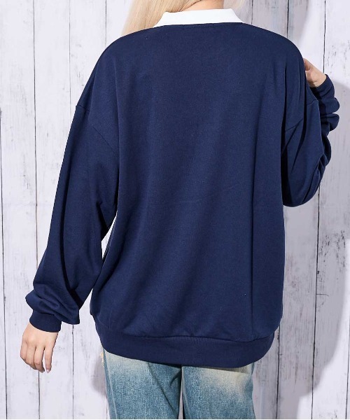 【激レア】コブクロ Saturday 8:PM スウェット トレーナー トレーナー スウェット 「襟付き×ナンバリング」レディース 裏毛