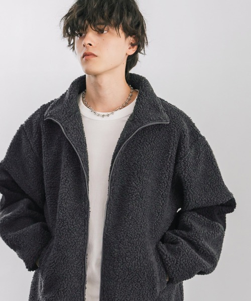 Rocky Monroe ブルゾン アウター オーバーサイズ袖ライン配色切替