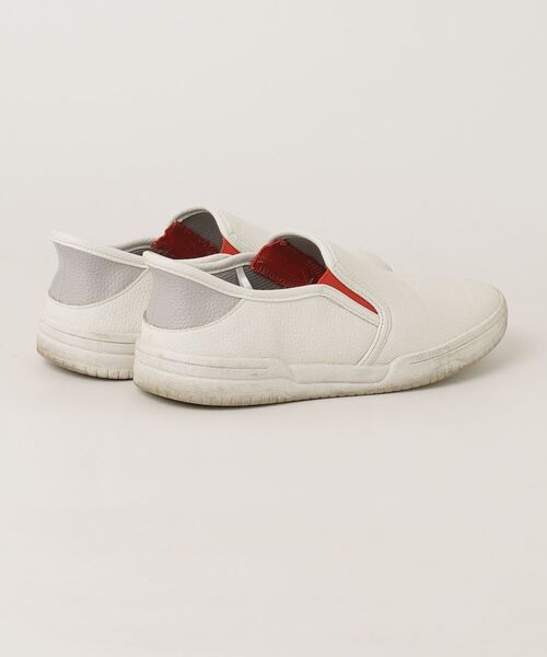 「BREEZE」 スリッポン 23 ホワイト レディース_画像2