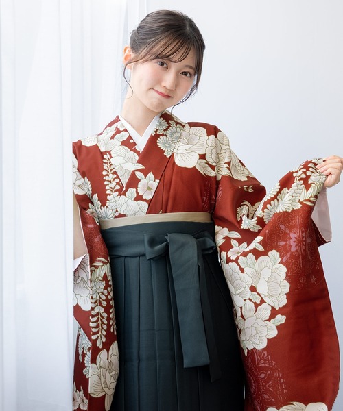 SOUBIEN（創美苑） 着物 卒業式 「floro by SOUBIEN」レディース袴4点