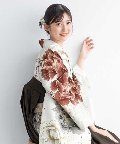 SOUBIEN（創美苑） 着物 卒業式 「floro by SOUBIEN」レディース袴4点 
