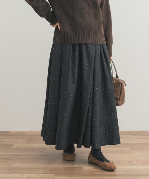 URBAN RESEARCH DOORS（アーバンリサーチドアーズ） スカート ドット