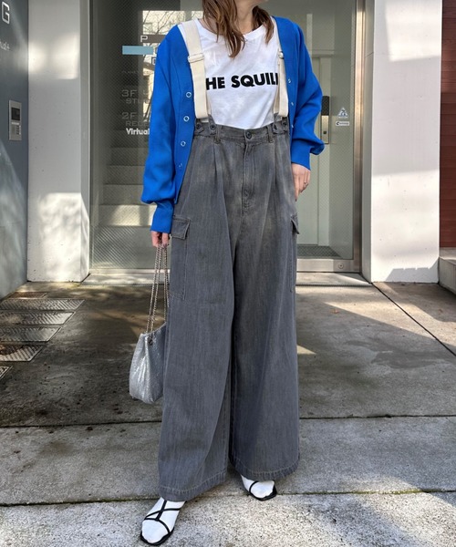 「CIAOPANIC TYPY」 デニムパンツ ONE SIZE グレー レディース_画像5