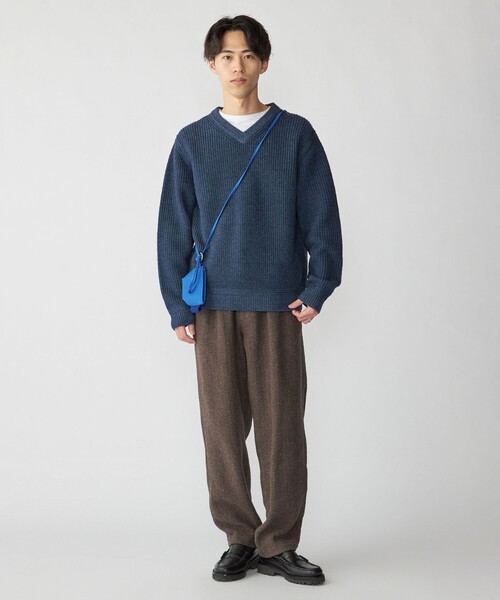 SHIPS（シップス） セーター ニット SHIPS: ウール ガーメントダイ V