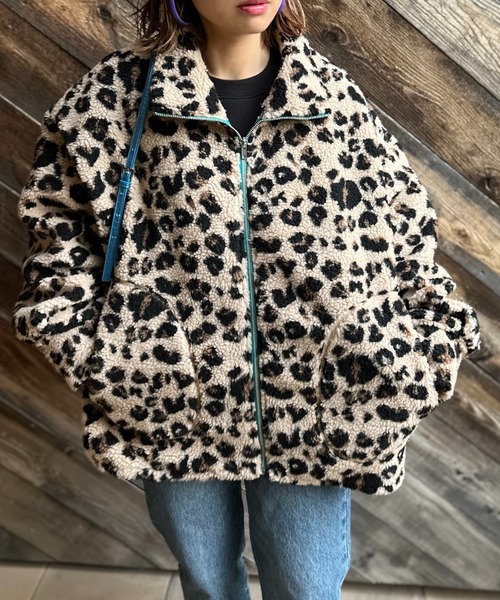 「mi via loca」 ジャケット FREE ブルーグリーン レディース_画像7